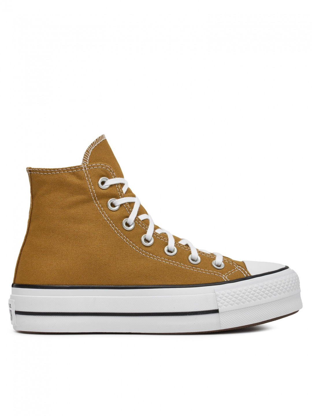 Converse Plátěnky Chuck Taylor All Star Lift Platform HI A07210C Hnědá